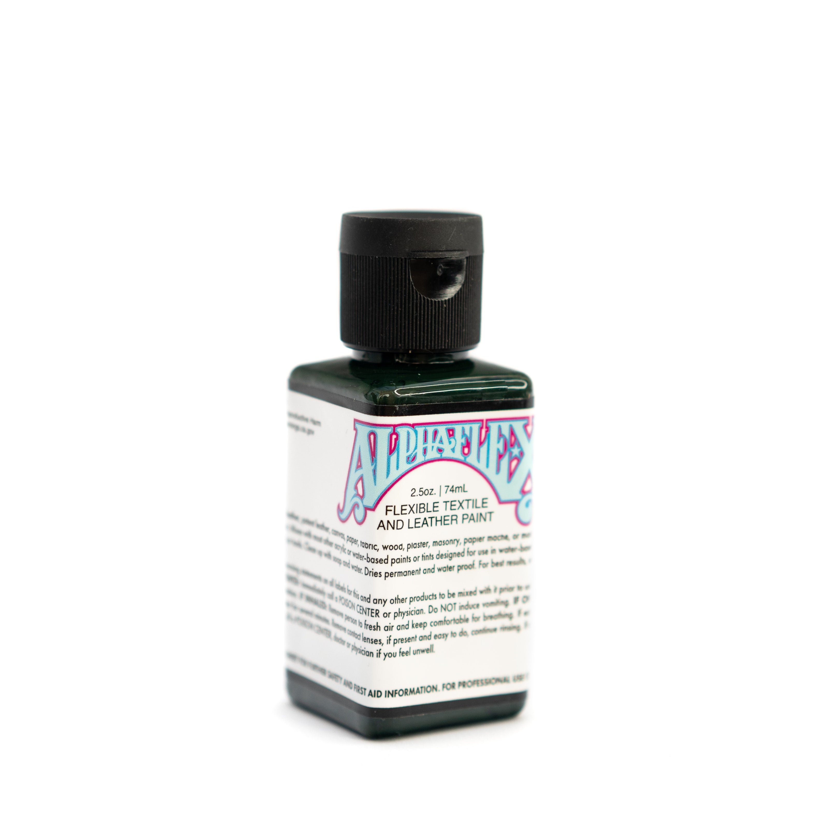 AlphaFlex Flexible Textile & Leather Paint - Dark Olive