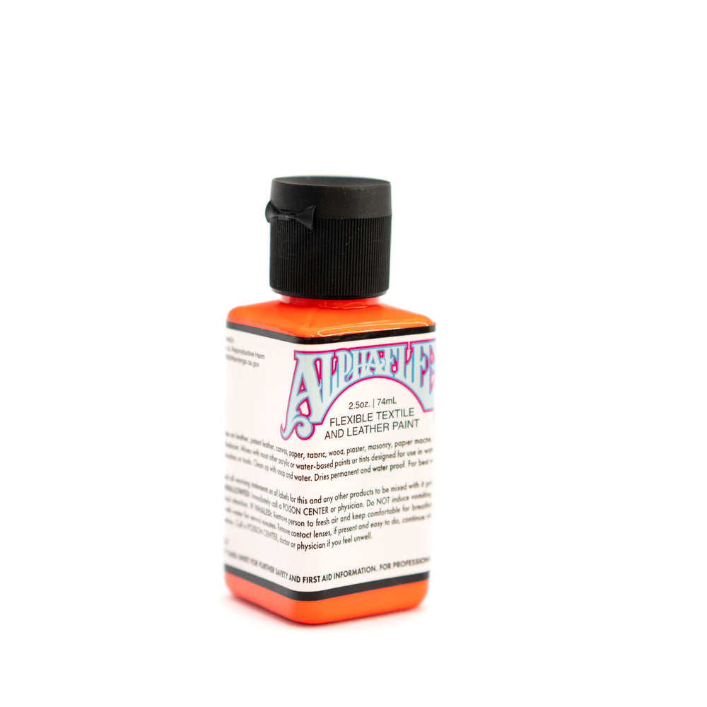 AlphaFlex Flexible Textile & Leather Paint - Electroshock Red
