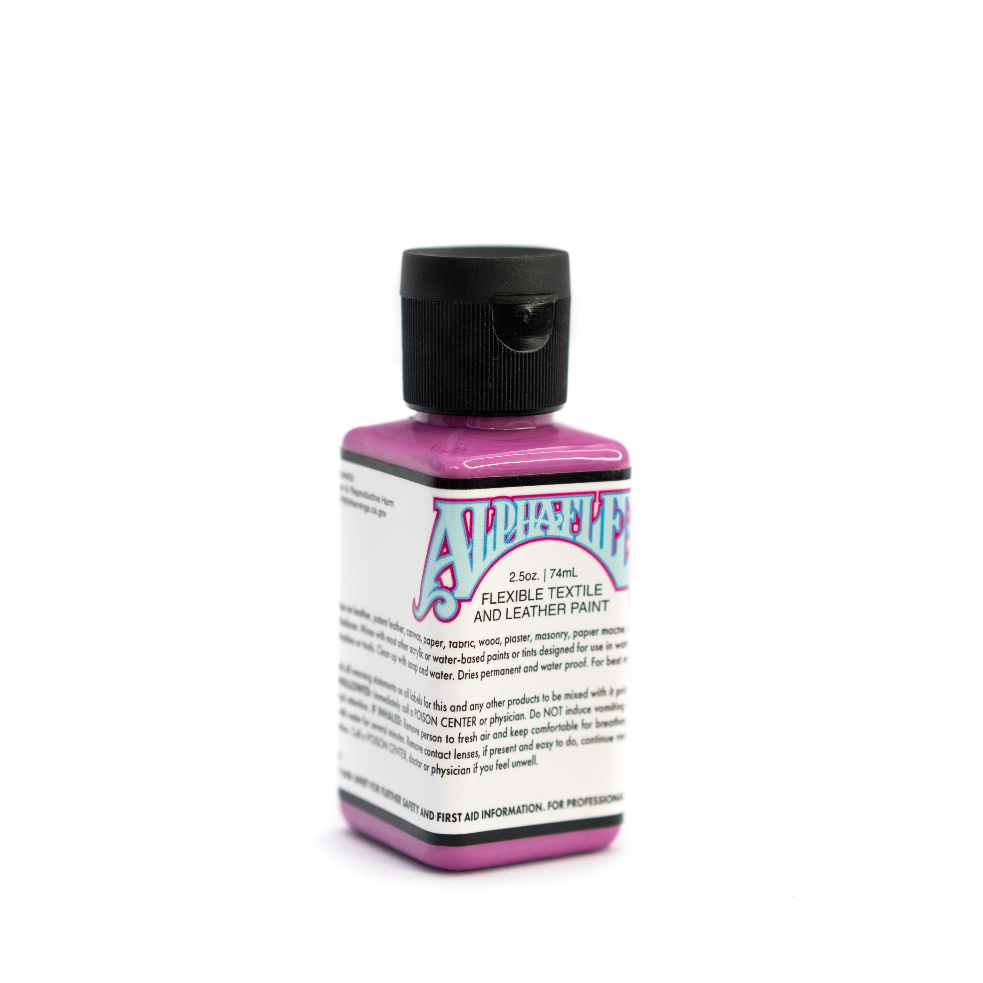 AlphaFlex Flexible Textile & Leather Paint - Fuchsia