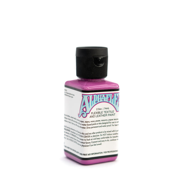 AlphaFlex Flexible Textile & Leather Paint - Fuchsia