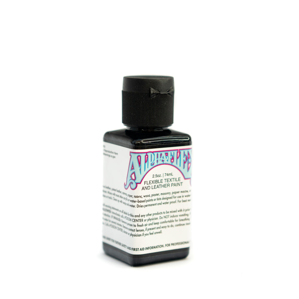 AlphaFlex Flexible Textile & Leather Paint - Jet Black