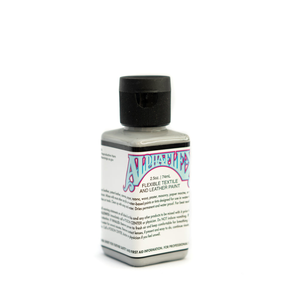 AlphaFlex Flexible Textile & Leather Paint - Light Grey