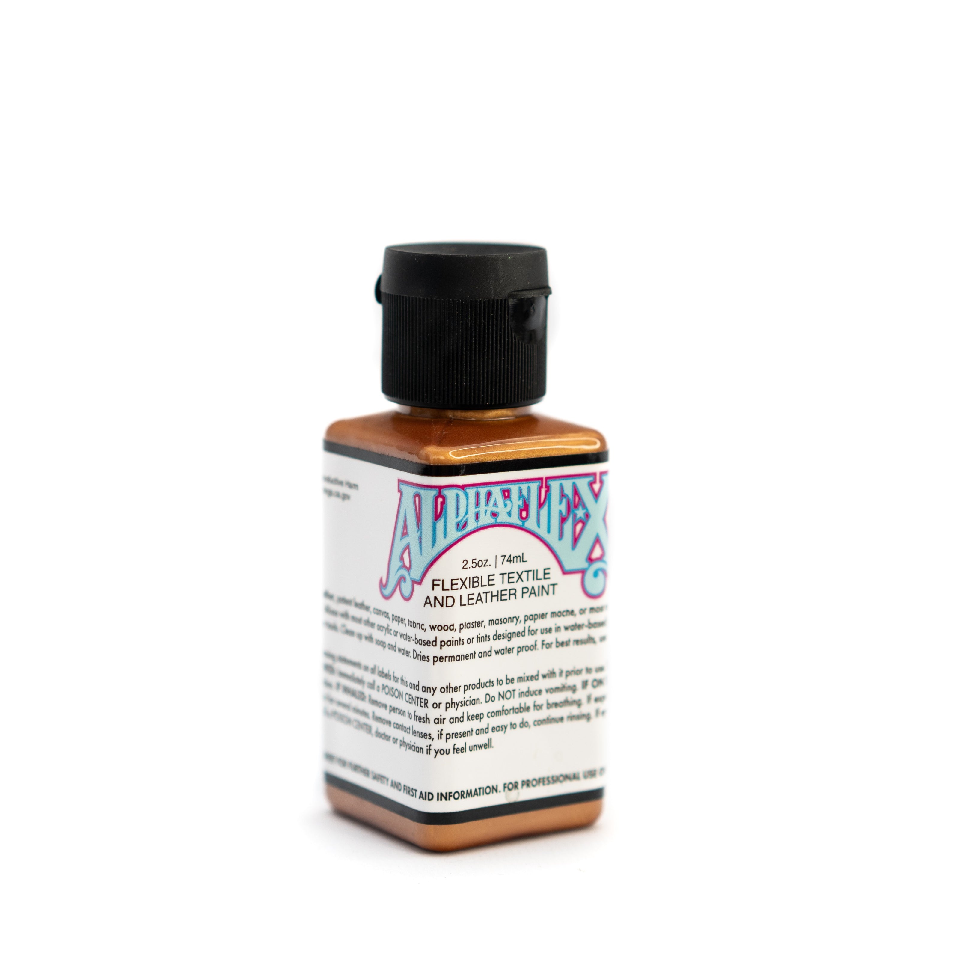 AlphaFlex Flexible Textile & Leather Paint - Metallic Bronze