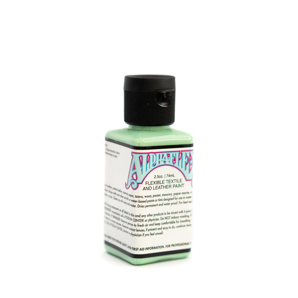 AlphaFlex Flexible Textile & Leather Paint - Mint