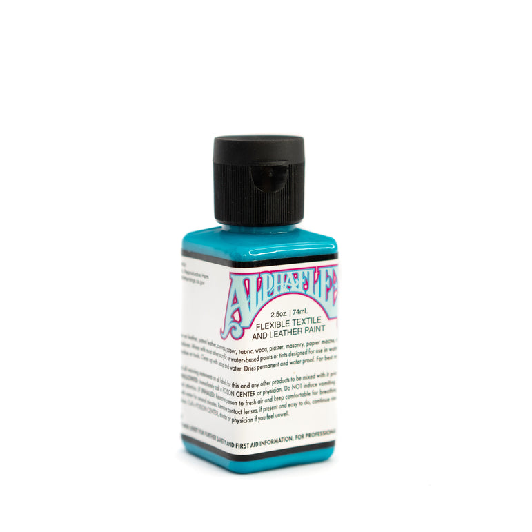AlphaFlex Flexible Textile & Leather Paint - Turquoise