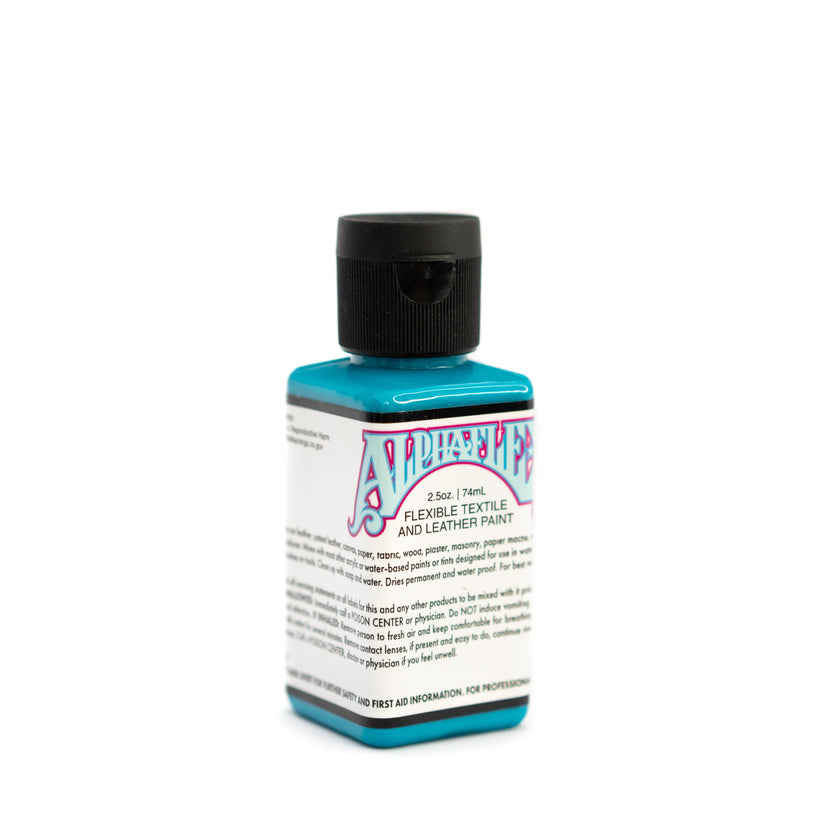 AlphaFlex Flexible Textile & Leather Paint - Turquoise