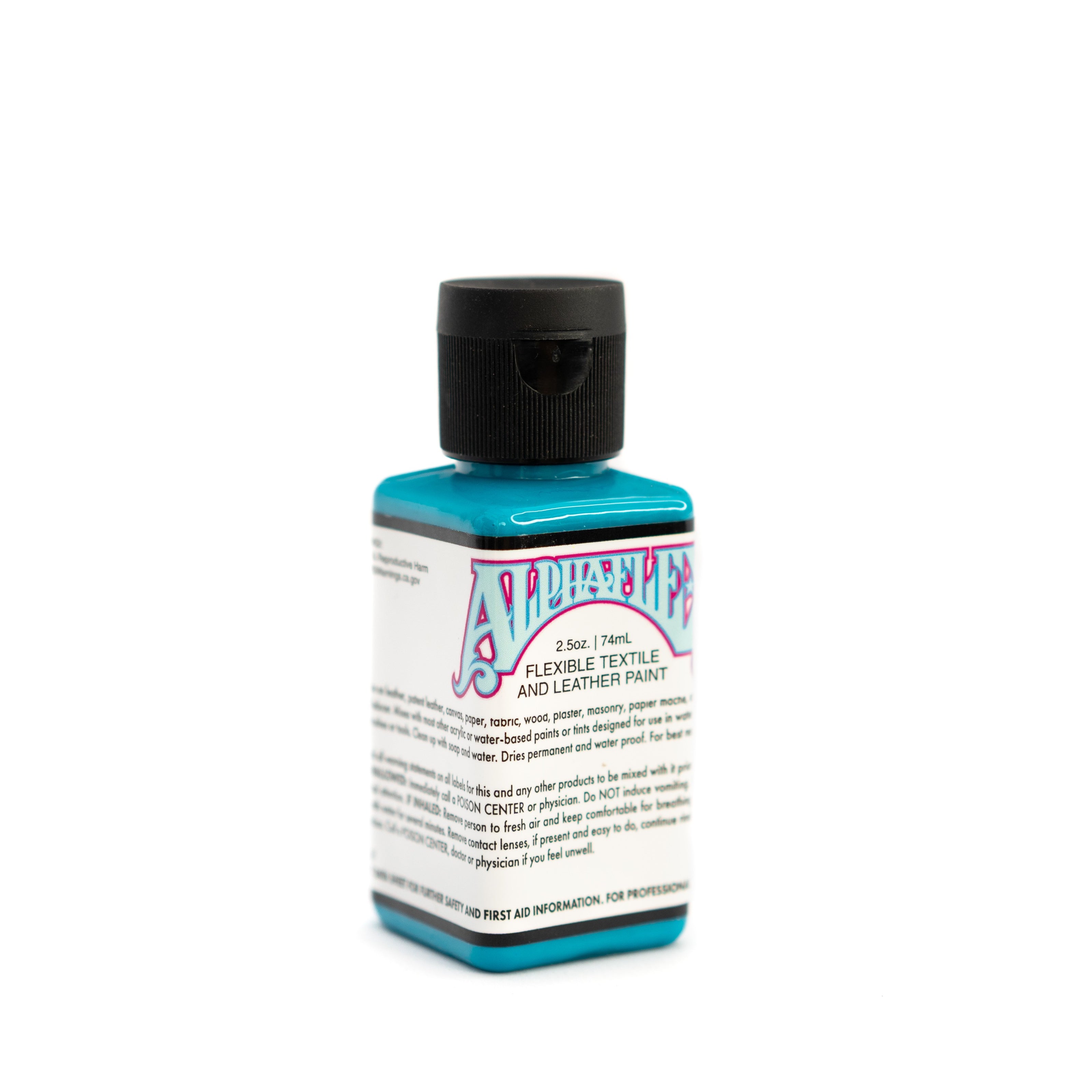 AlphaFlex Flexible Textile & Leather Paint - Turquoise