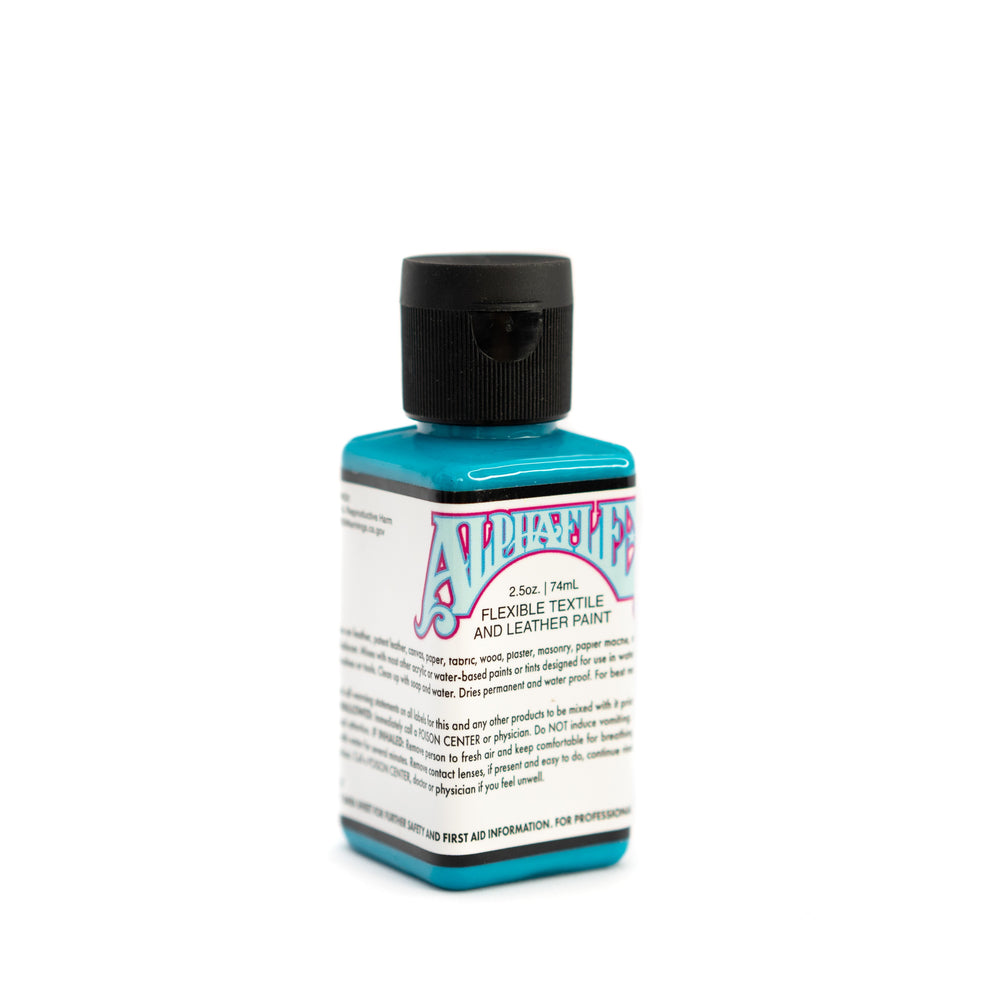AlphaFlex Flexible Textile & Leather Paint - Turquoise