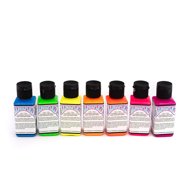 AlphaFlex Flexible Textile & Leather Paint - Electroshock Bundle
