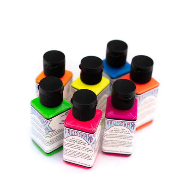 AlphaFlex Flexible Textile & Leather Paint - Electroshock Bundle