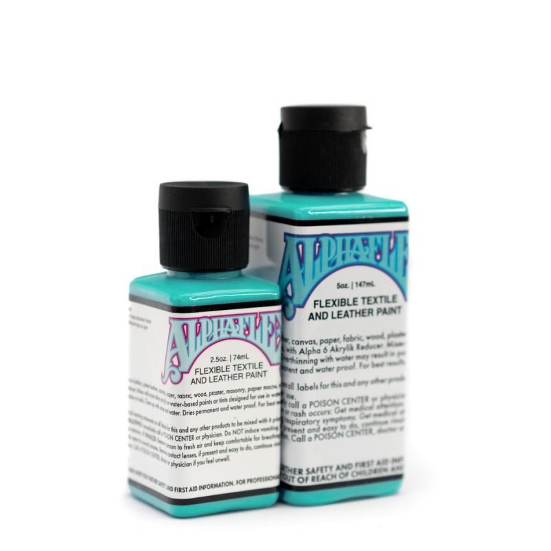 AlphaFlex Flexible Textile & Leather Paint - Seafoam