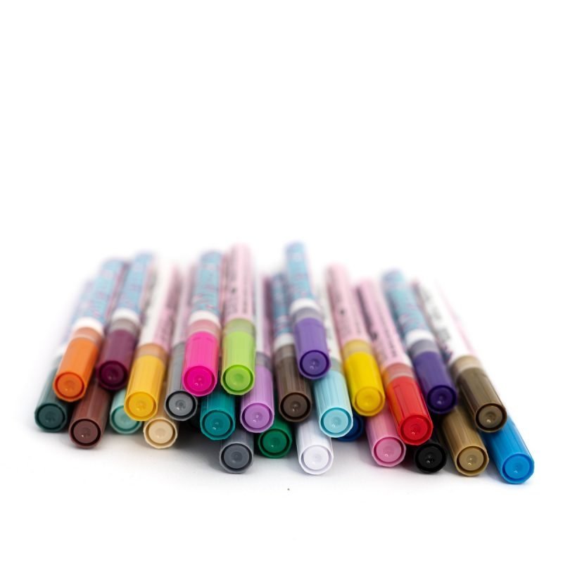AlphaFlex Paint Markers – Set of 28 Colours