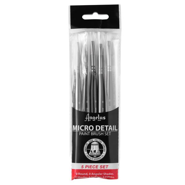 Angelus Micro Detail Paint Brush Set (5 Pack)