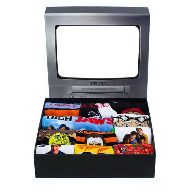 ODD SOX - TV Socks Gift Box (12 Pairs)