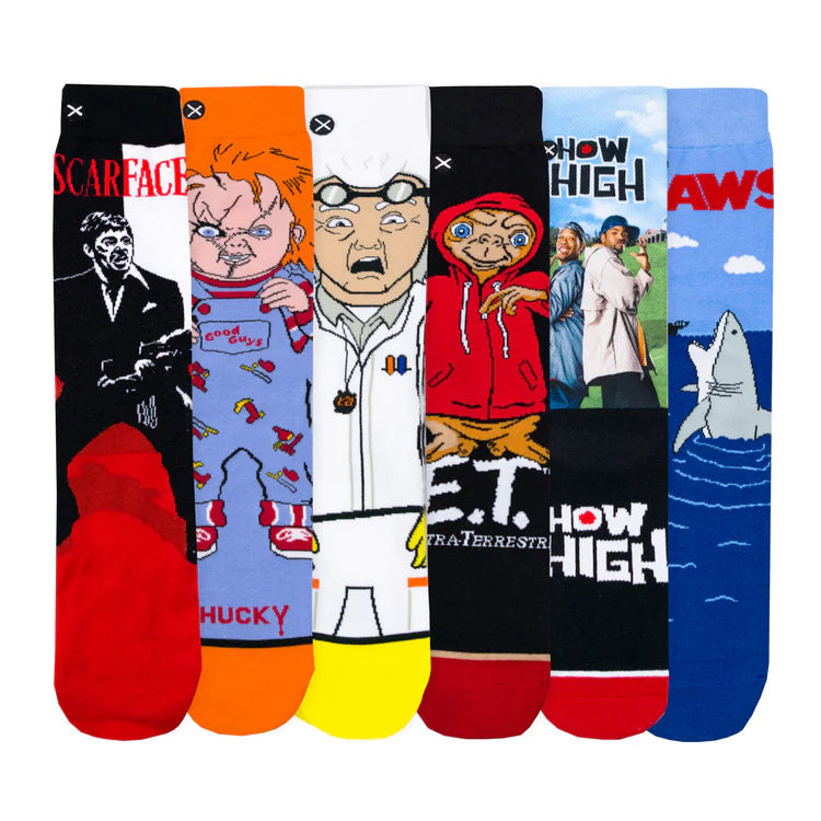 ODD SOX - TV Socks Gift Box (12 Pairs)
