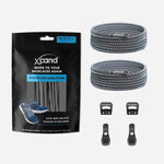 Xpand Laces Quick Release Round No Tie Lacing System - Black