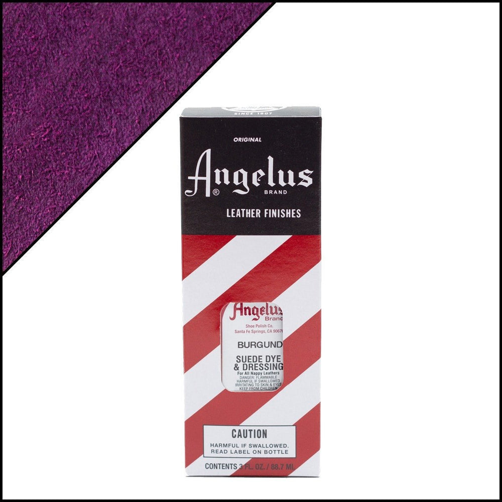 Angelus Suede Dye - Burgundy