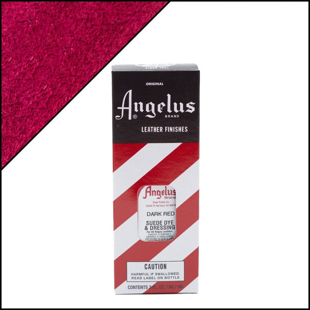 Angelus Suede Dye - Dark Red