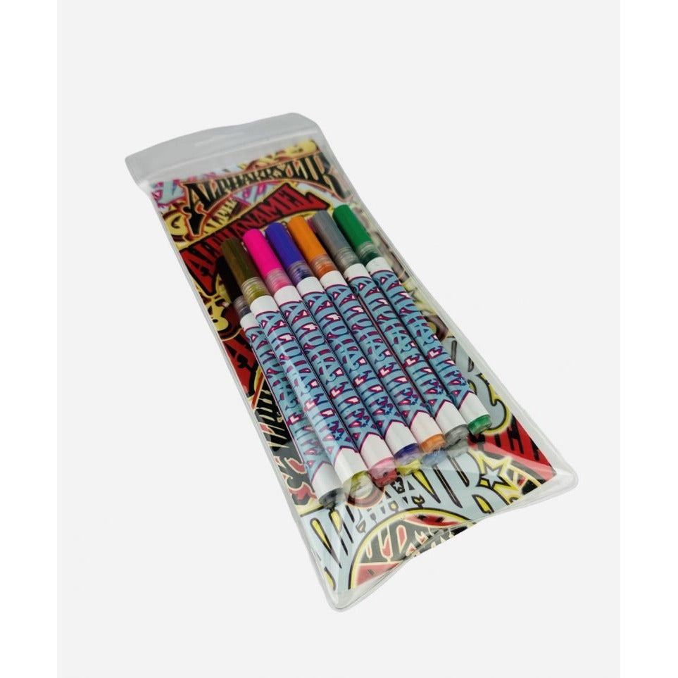 AlphaFlex Paint Markers – Set of 12 Colours