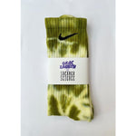 Grac Zabeth Tie Dye Socks - NIKE (Avocado)