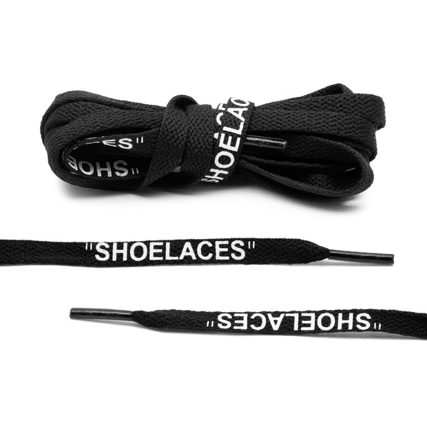 Lace Lab Off-White Style Flat Laces - "SHOELACES"