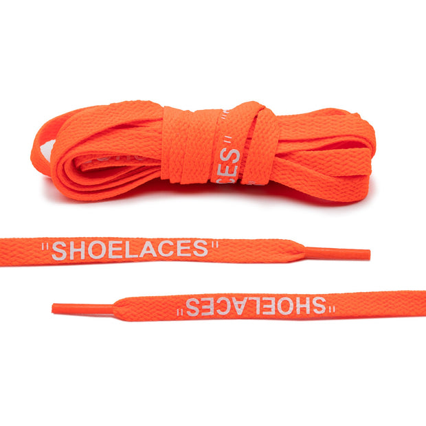 Lace Lab Off-White Style Flat Laces - "SHOELACES"
