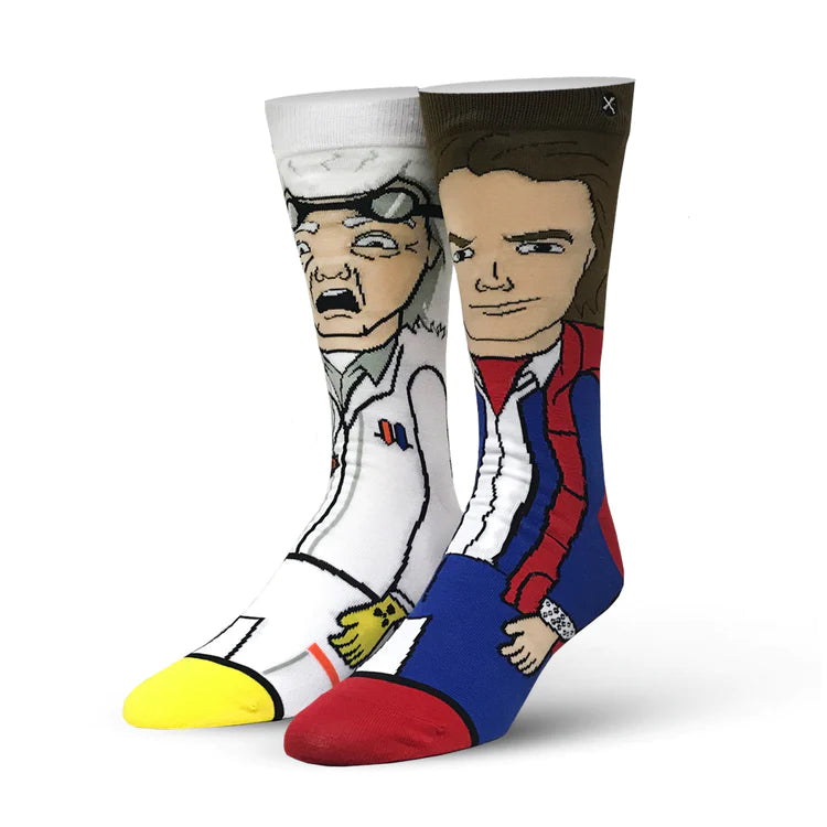 ODD SOX - Doc & Marty Socks