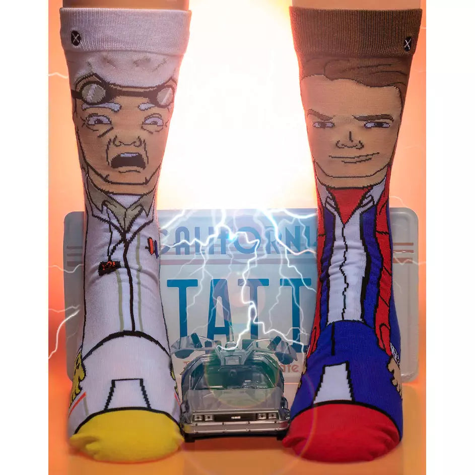 ODD SOX - Doc & Marty Socks