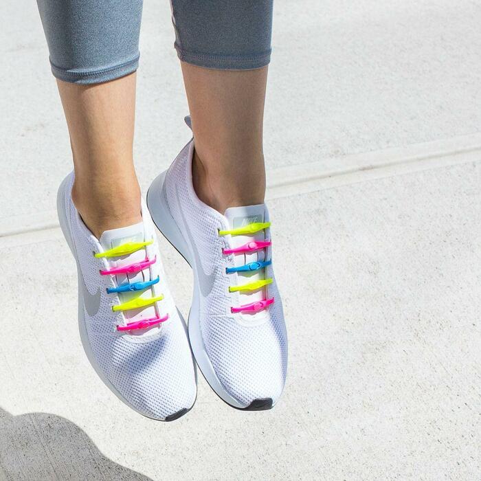 Hickies Lacing System - Neon Multicolour