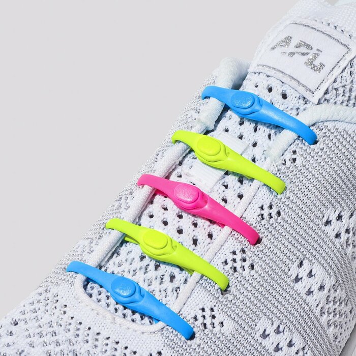 Hickies Lacing System - Neon Multicolour