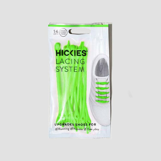 Hickies Lacing System - Lime Green
