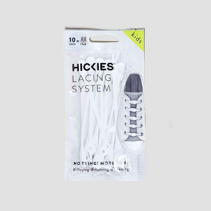 Hickies Lacing System White Kids Sneaker Science