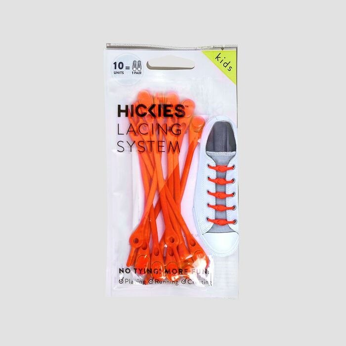 Hickies Lacing System - Solar Red (Kids)