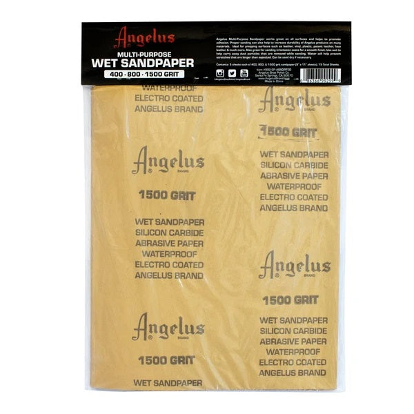 Angelus 9"x11" Multi-Purpose Wet Sandpaper