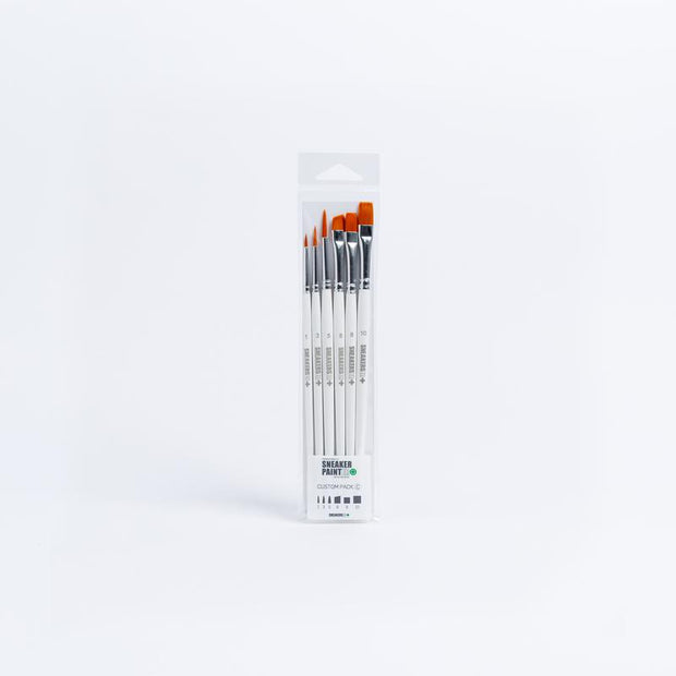SneakersER Premium Sneaker Painter Brush Set - Custom Pack C