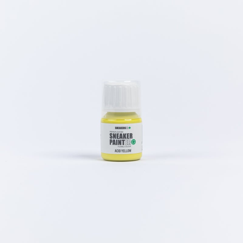 SneakersER PREMIUM LEATHER FLEXIBLE SNEAKER PAINT - ACID YELLOW