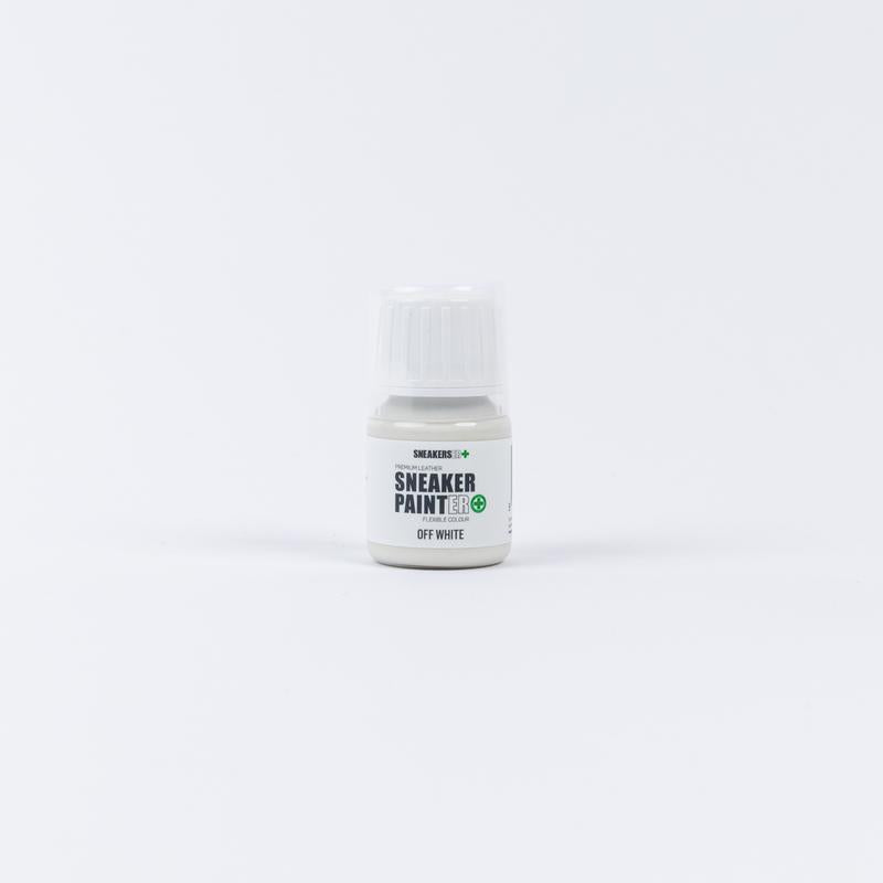 SneakersER PREMIUM LEATHER FLEXIBLE SNEAKER PAINT OFF WHITE