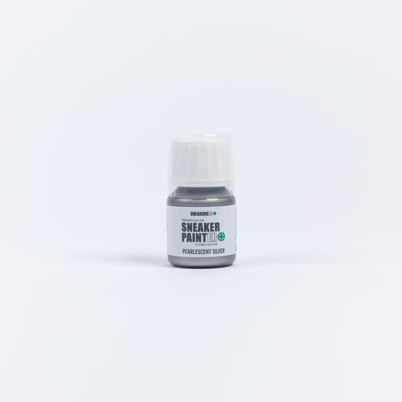 SneakersER PREMIUM LEATHER FLEXIBLE SNEAKER PAINT - PEARLESCENT SILVER