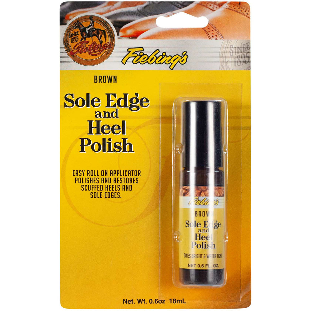 Fiebing's Sole Edge & Heel Polish - Brown