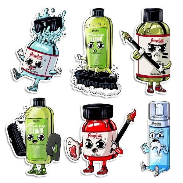 Angelus x ALEXMDC Sticker Pack #1