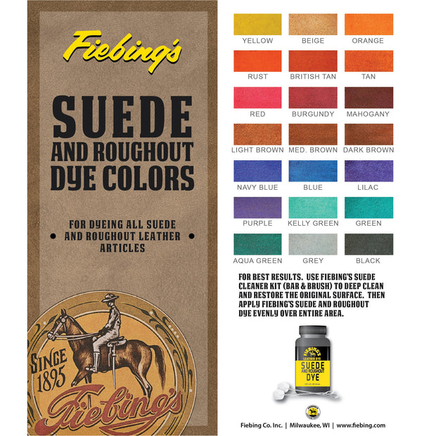Fiebing's Suede Dyes