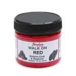 Angelus Walk on Red Paint