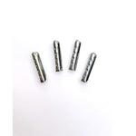 SneakerScience Round Metal Aglets (Silver)