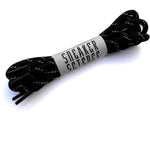 SneakerScience Triple S Style Rope Laces - (Black/White)