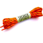 SneakerScience Triple S Style Rope Laces - (Neon Orange/Black)