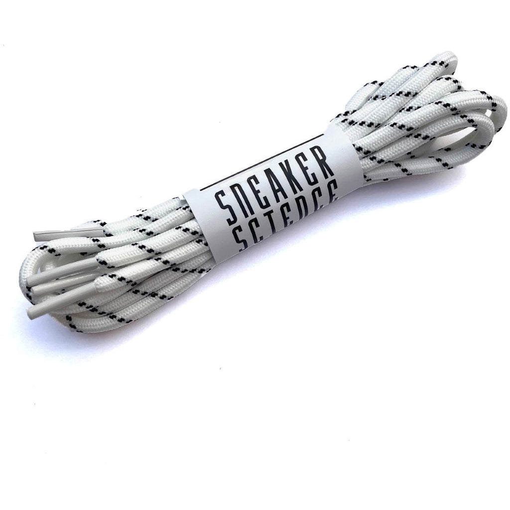 SneakerScience Triple S Style Rope Laces - (White/Black) – Sneaker Science