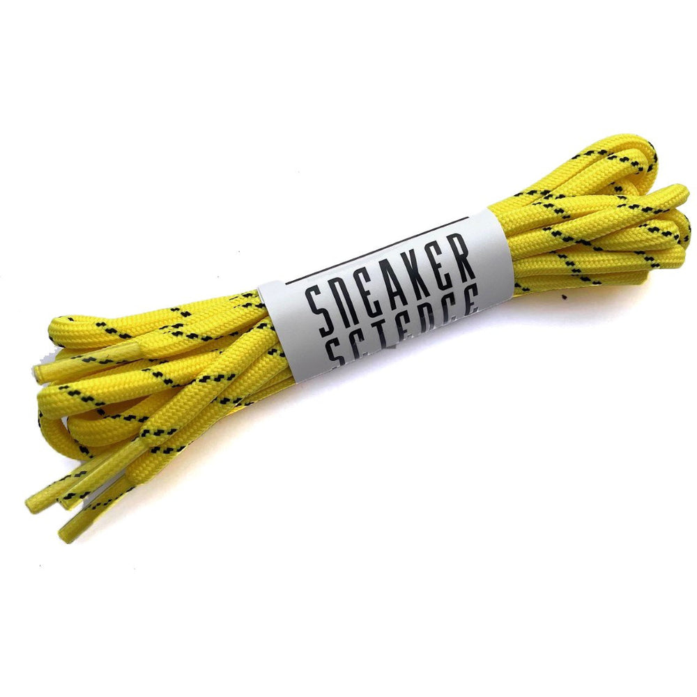 SneakerScience Triple S Style Rope Laces - (Yellow/Black)