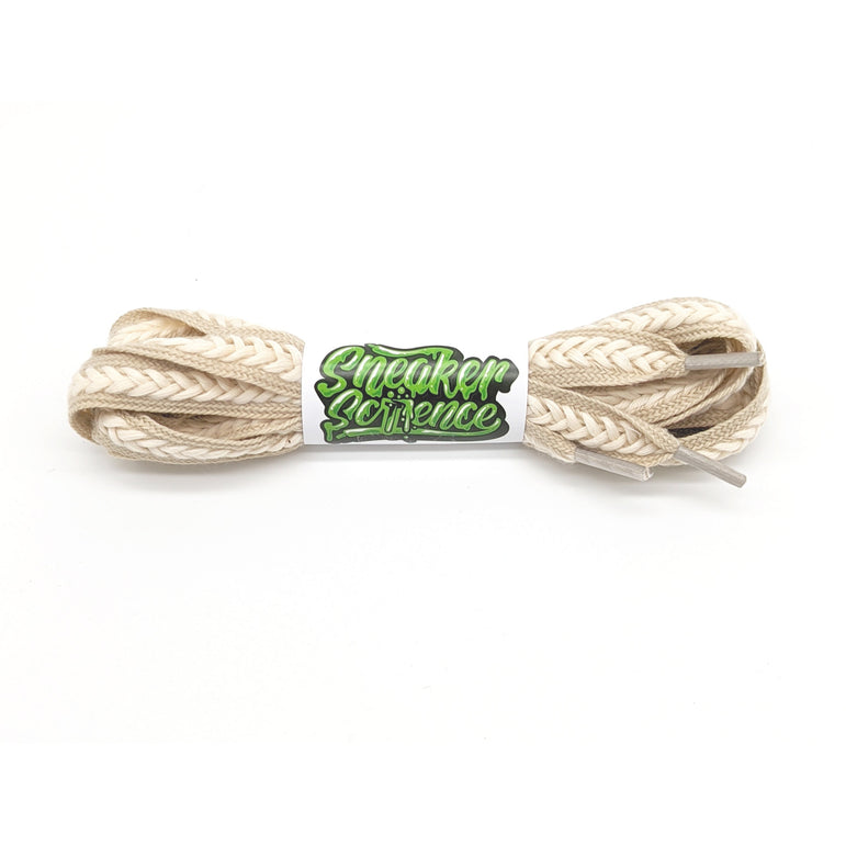 SneakerScience 15mm Wide Cotton Braid Shoelaces