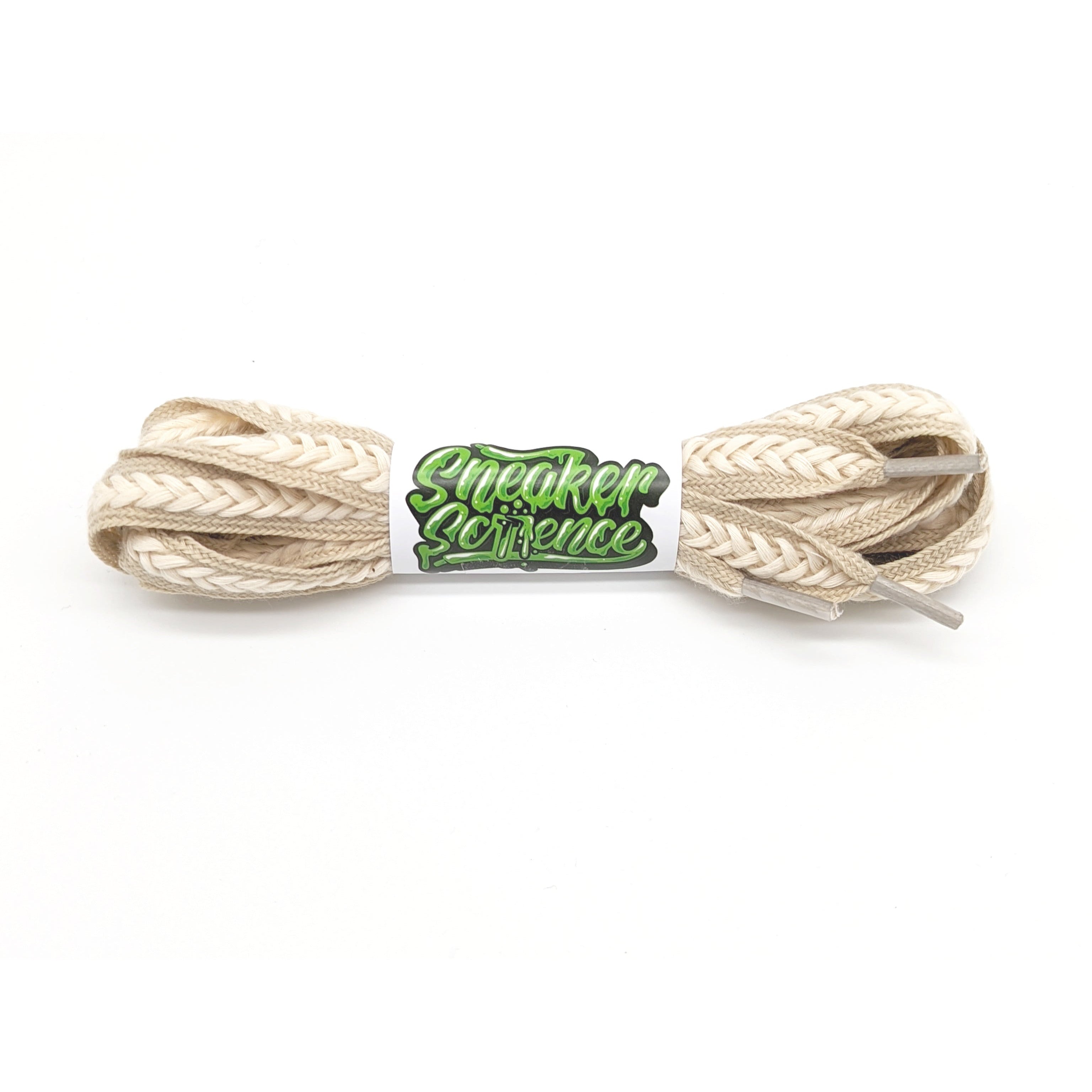 SneakerScience 15mm Wide Cotton Braid Shoelaces