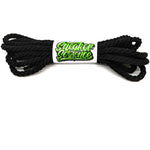 SneakerScience SB Dunk Twisted Rope Replacement Laces - (Black)